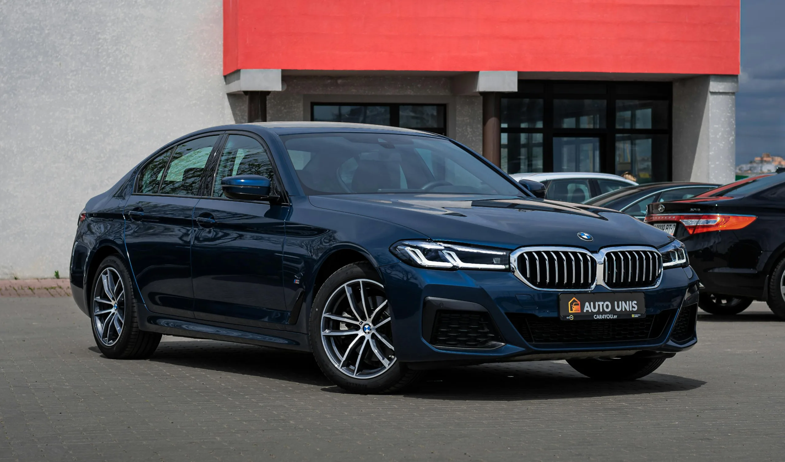 BMW 5 Series with Window Tint